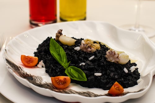 Risotto al Nero di Seppia