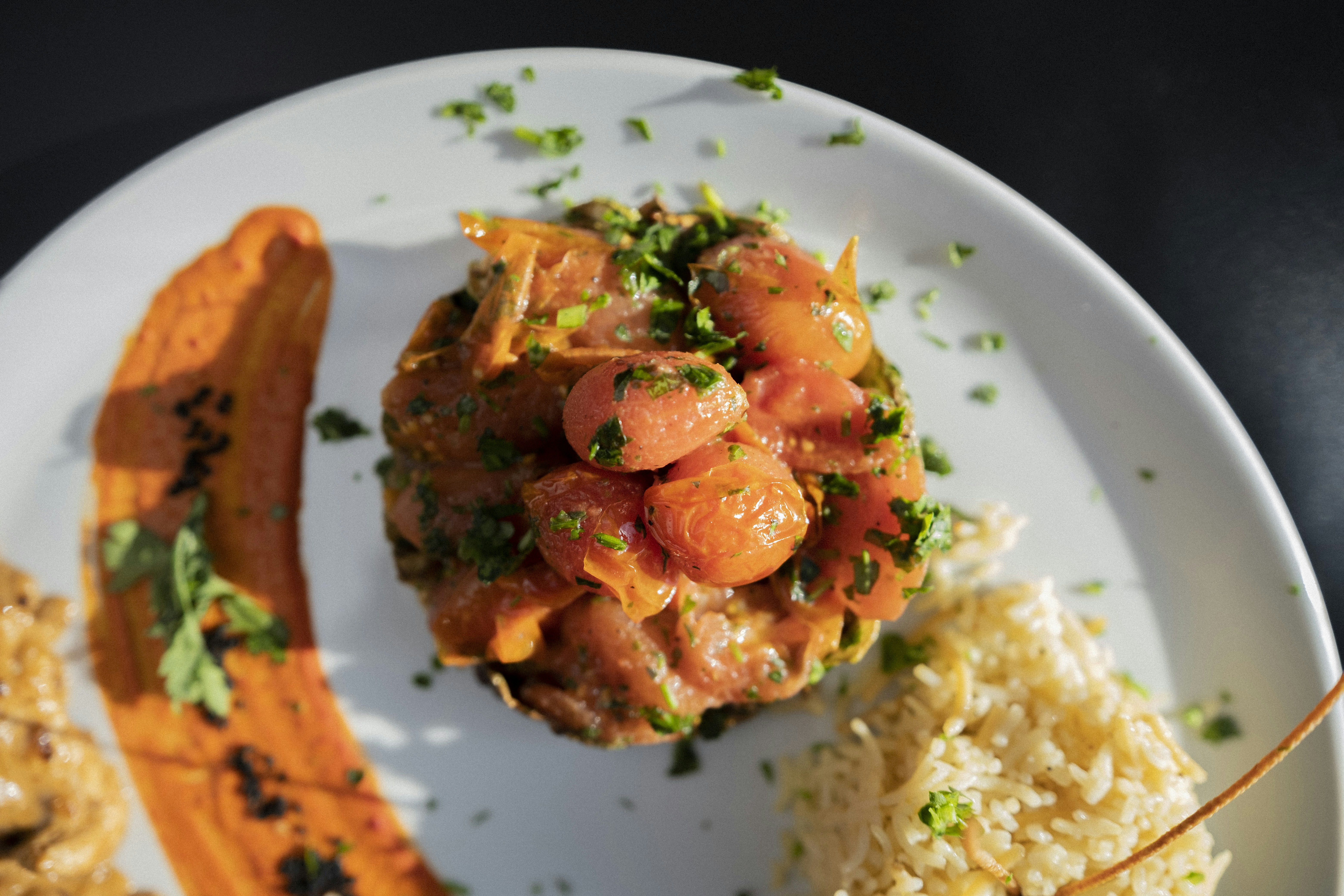 Tartar de Salmón al Estilo Noir