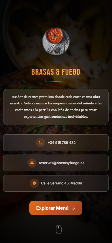 Portada del tema Asador